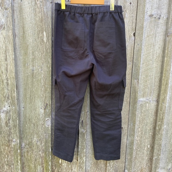 ARITZIA BABATON titan pant cargo straight leg black trousers size 4 - Picture 4 of 13
